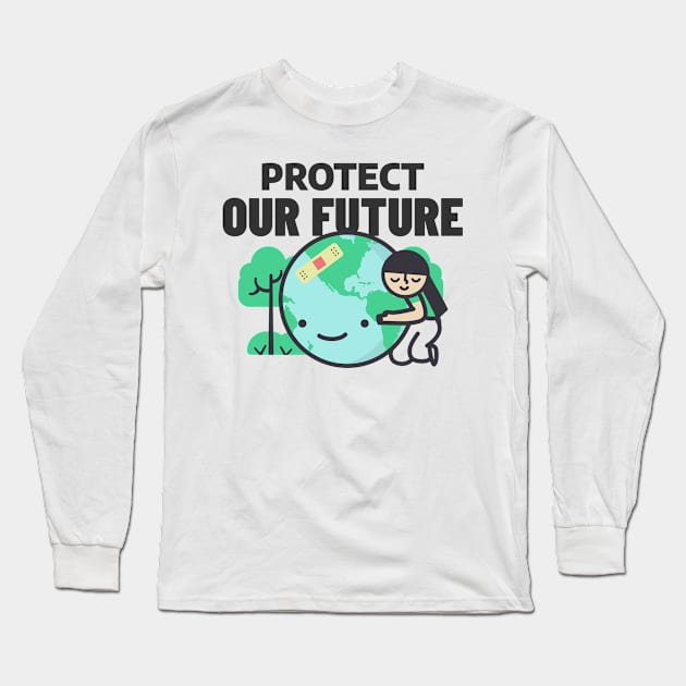 Protect Our Future Long Sleeve T-Shirt by Nature Lover Apparel